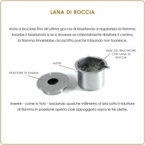 Caminetto a bioetanolo da pavimento Eco Fireplaces BALL in ceramica e acciaio inox bianco Trona Greenterest