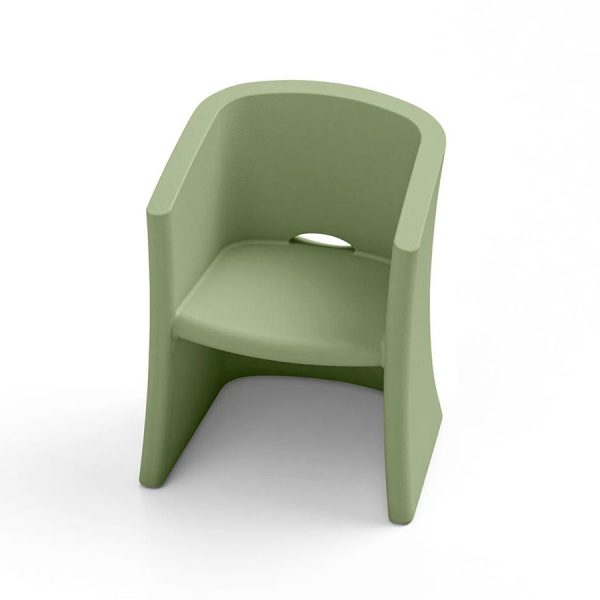 Poltrona Breeze, color agata, in polietilene, realizzato da Lyxo