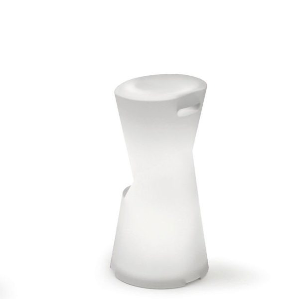 Dot Sgabello, luminoso, in polietilene, realizzato da Lyxo