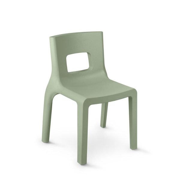 Eos Sedia, color giada, in polietilene, realizzato da Lyxo