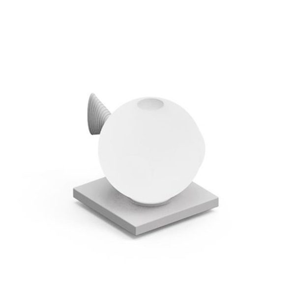 Portaoggetti o portavaso luminoso. Fugu oggetto di design in polietilene realizzato da Lyxo simile a un orso.