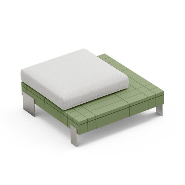 pouf rhor per divano modulare colore agata
