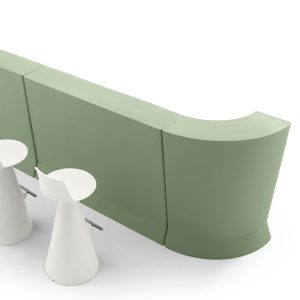 Bancone Bar Marvy Lyxo-Bancone Modulare in polietilene per esterno e interno-Greenterest