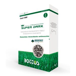 Concime rinverdente antimuschio Super Dark Bottos da 2 Kg