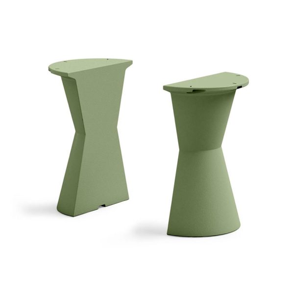 Tavolo da esterno rettangolare Dot color agata, in polietilene, realizzato da Lyxo Greenterest
